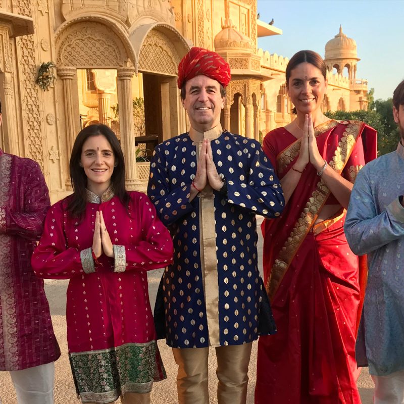 Viajar a India en grupo